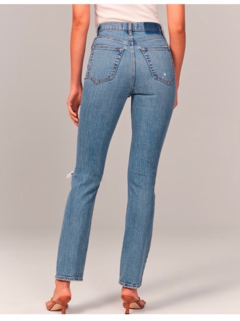 Abercrombie & Fitch 90s Slim Straight Ultra High Rise Women’s Jeans size 26/2S